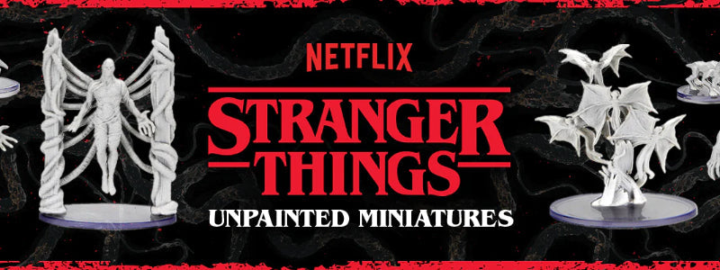Stranger Things: Unpainted Miniatures