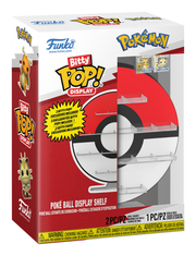 Bitty POP: Pokémon - Poké Ball Display Shelf with 2 Exclusive Figures - GameOn.games