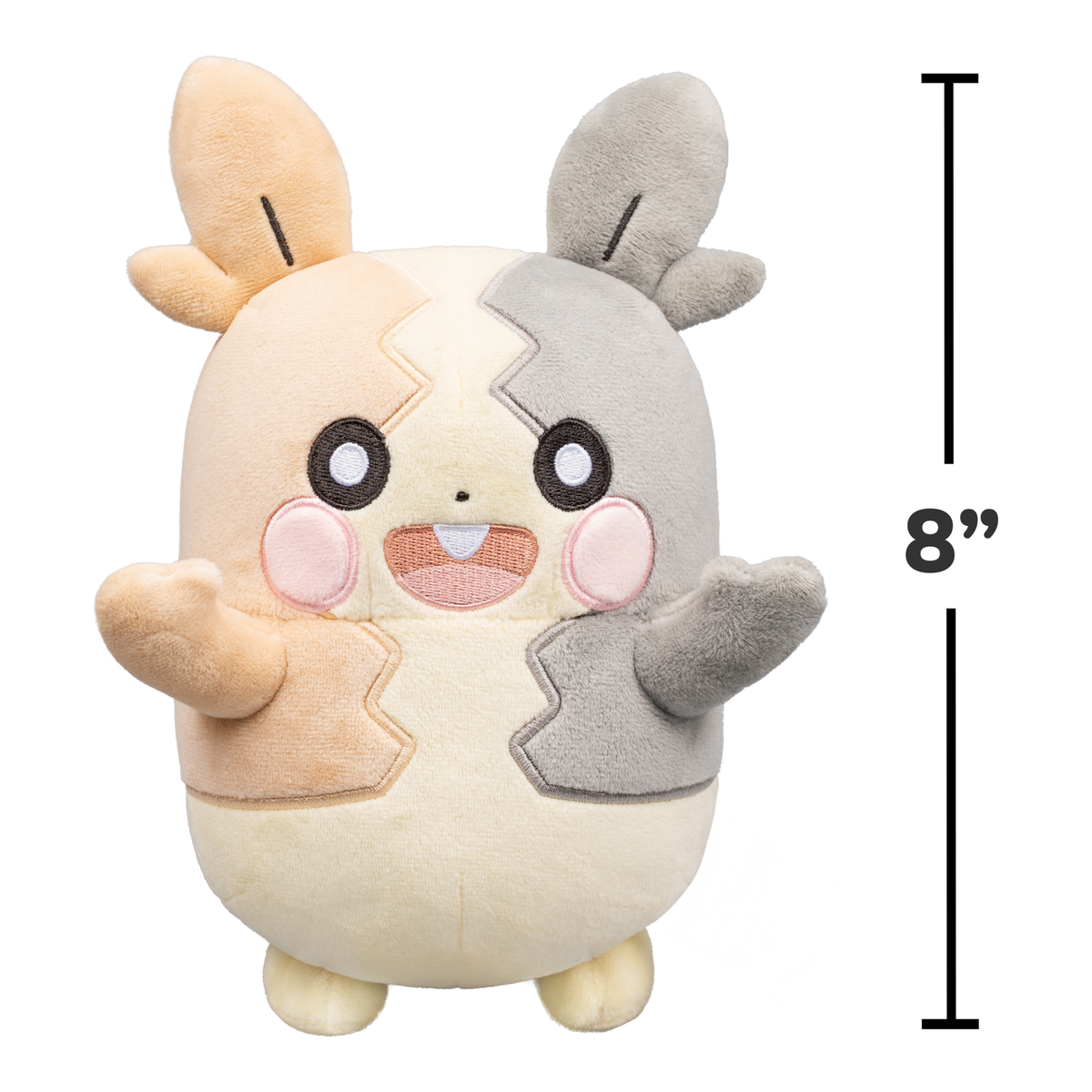 Pokémon 30th Anniversary 8" Plush - Pastel Morpeko (Full Belly Mode) - GameOn.games