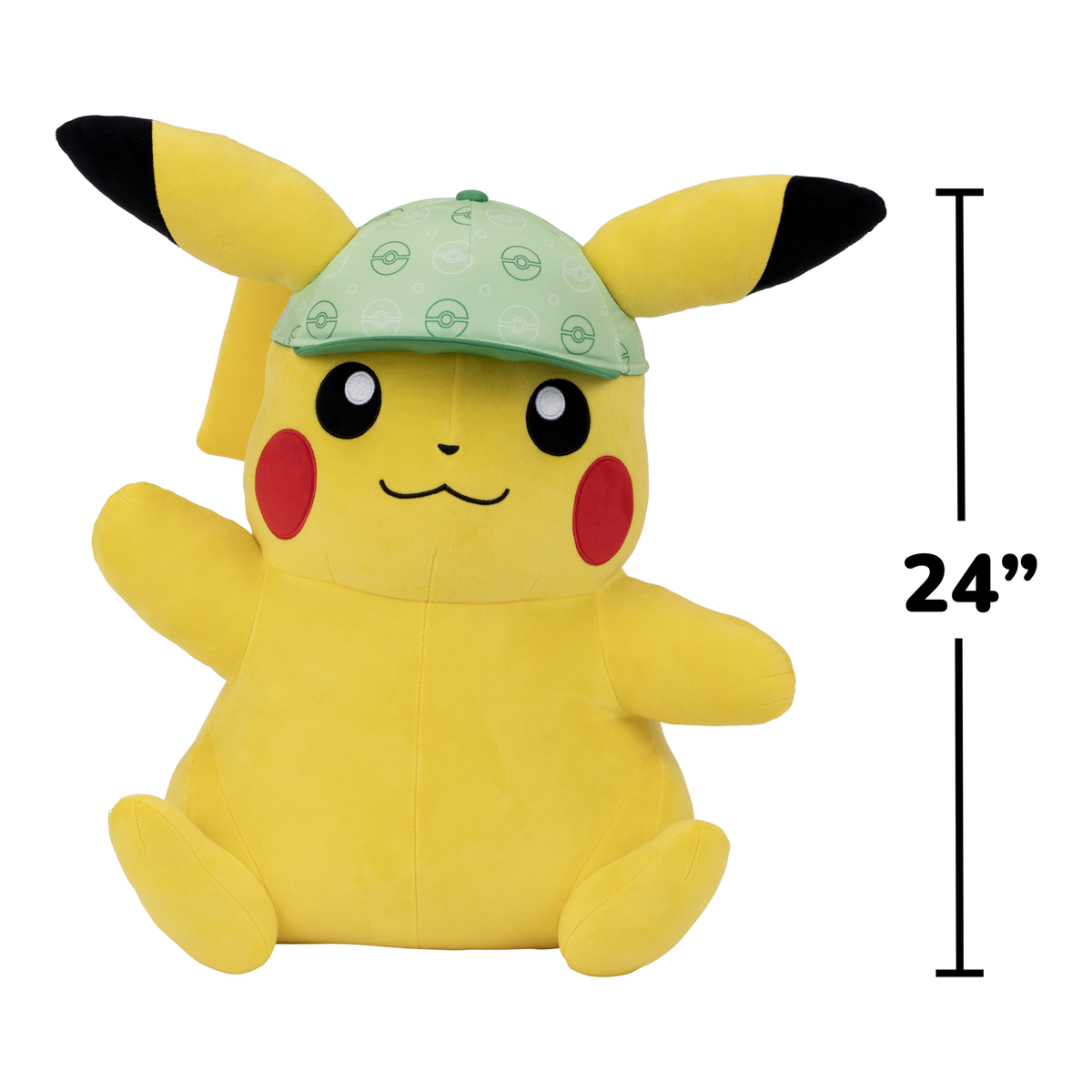 Pokémon 24" Plush - Pikachu with Hat - GameOn.games