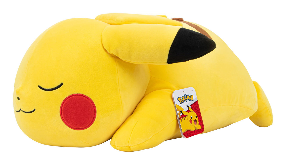 Pokémon 18" Plush - Sleeping Pikachu - GameOn.games