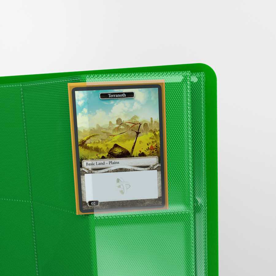 Gamegenic - Casual Album 8-Pocket - Green - GameOn.games