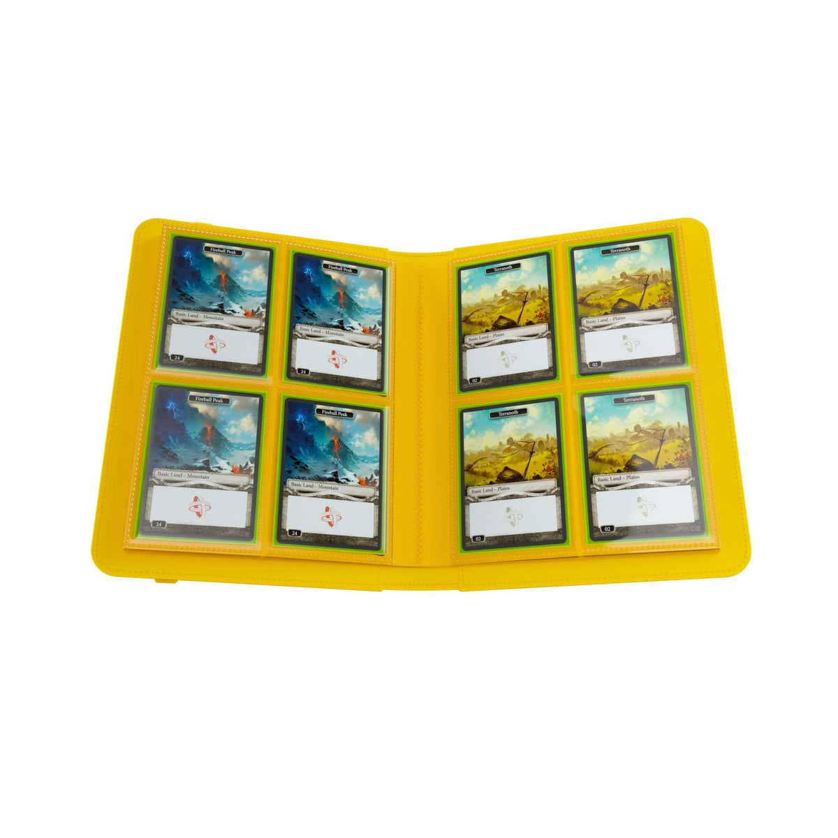 Gamegenic - Prime Album: 8-Pocket - Yellow - GameOn.games