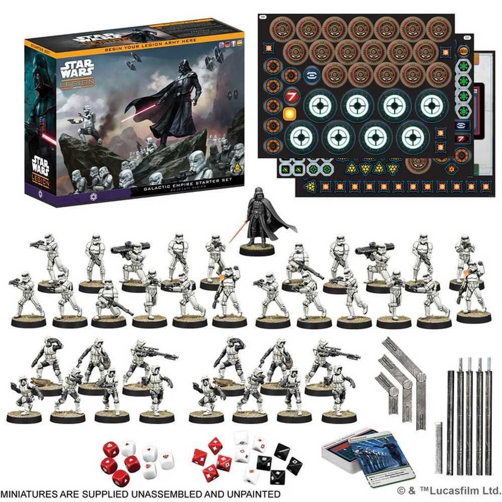 Star Wars: Legion - Galactic Empire Starter Set - GameOn.games