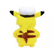 8" Pikachu with Captain's Hat Plush - GameOn.games