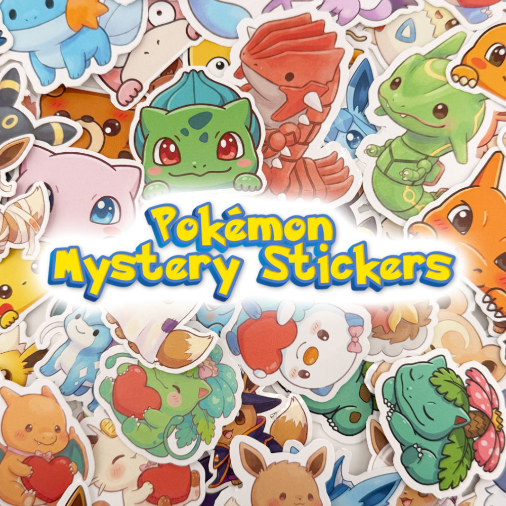 Mystery Pokemon Stickers