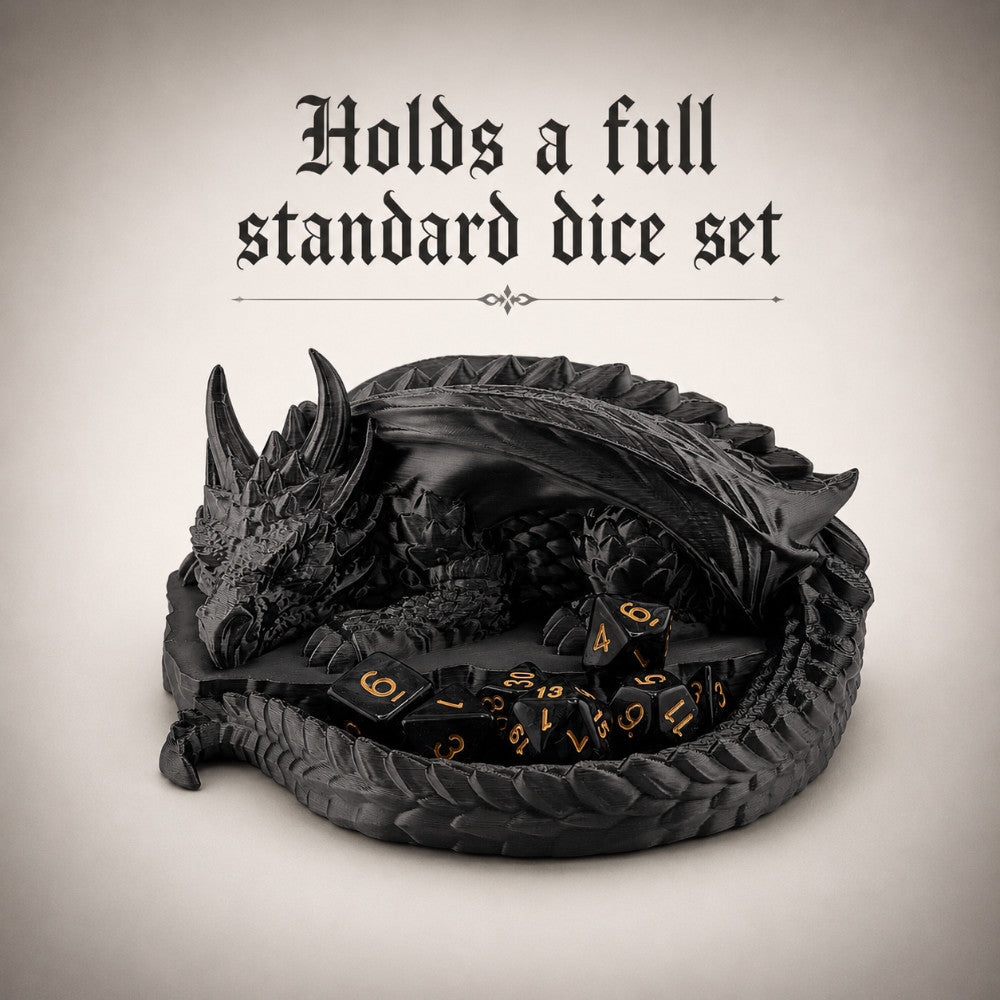 Snoozing Drake Dice Holders