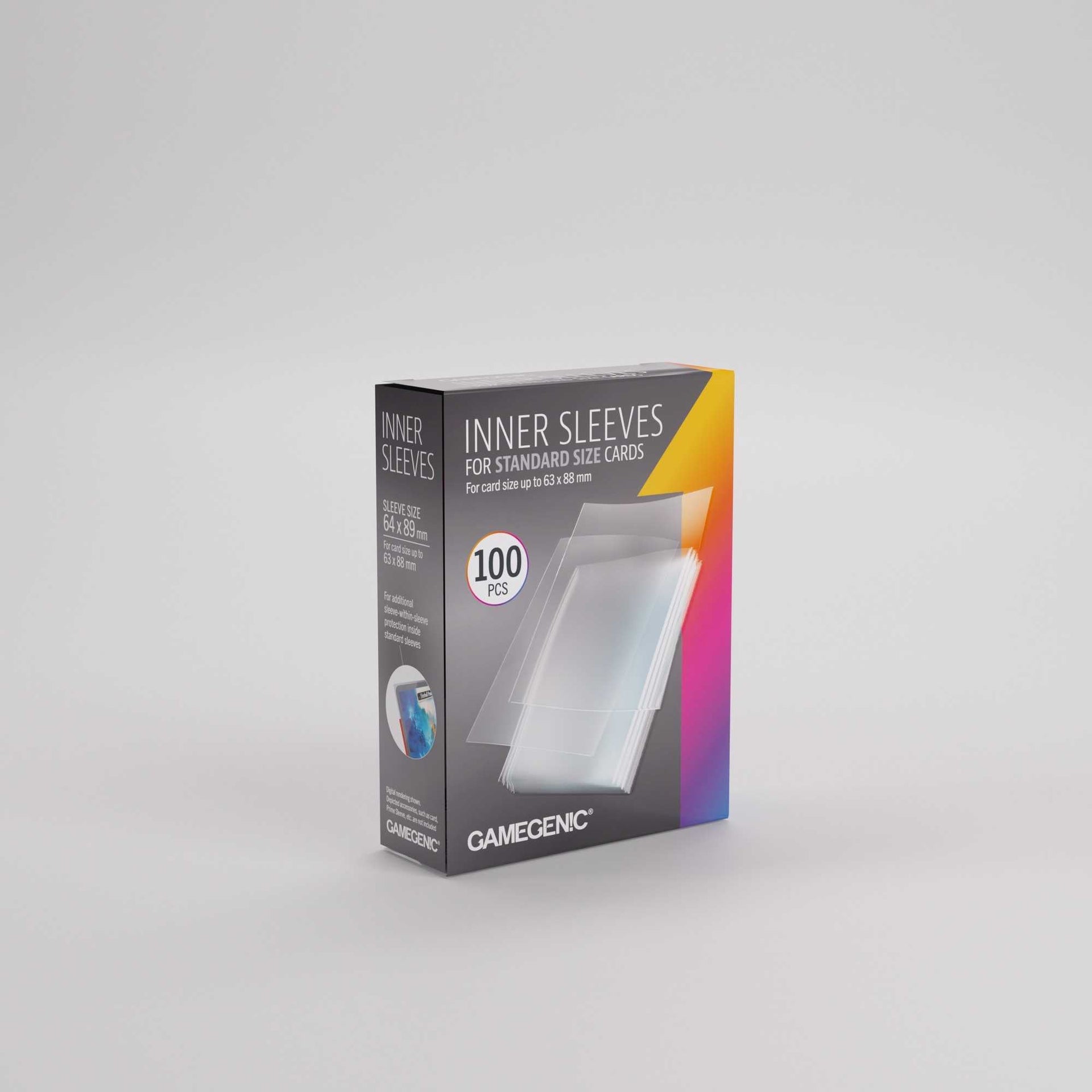 Gamegenic Inner Sleeves 64x89 (100 ct.)