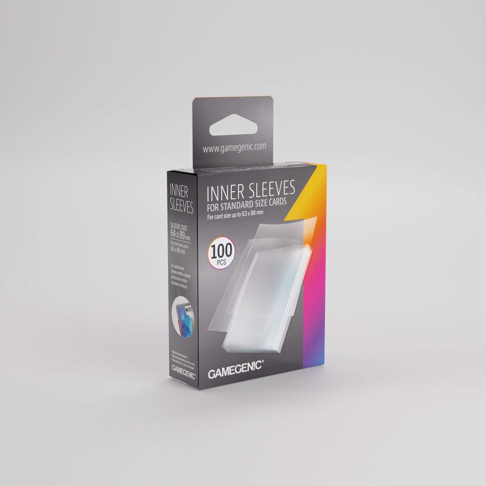 Gamegenic Inner Sleeves 64x89 (100 ct.)
