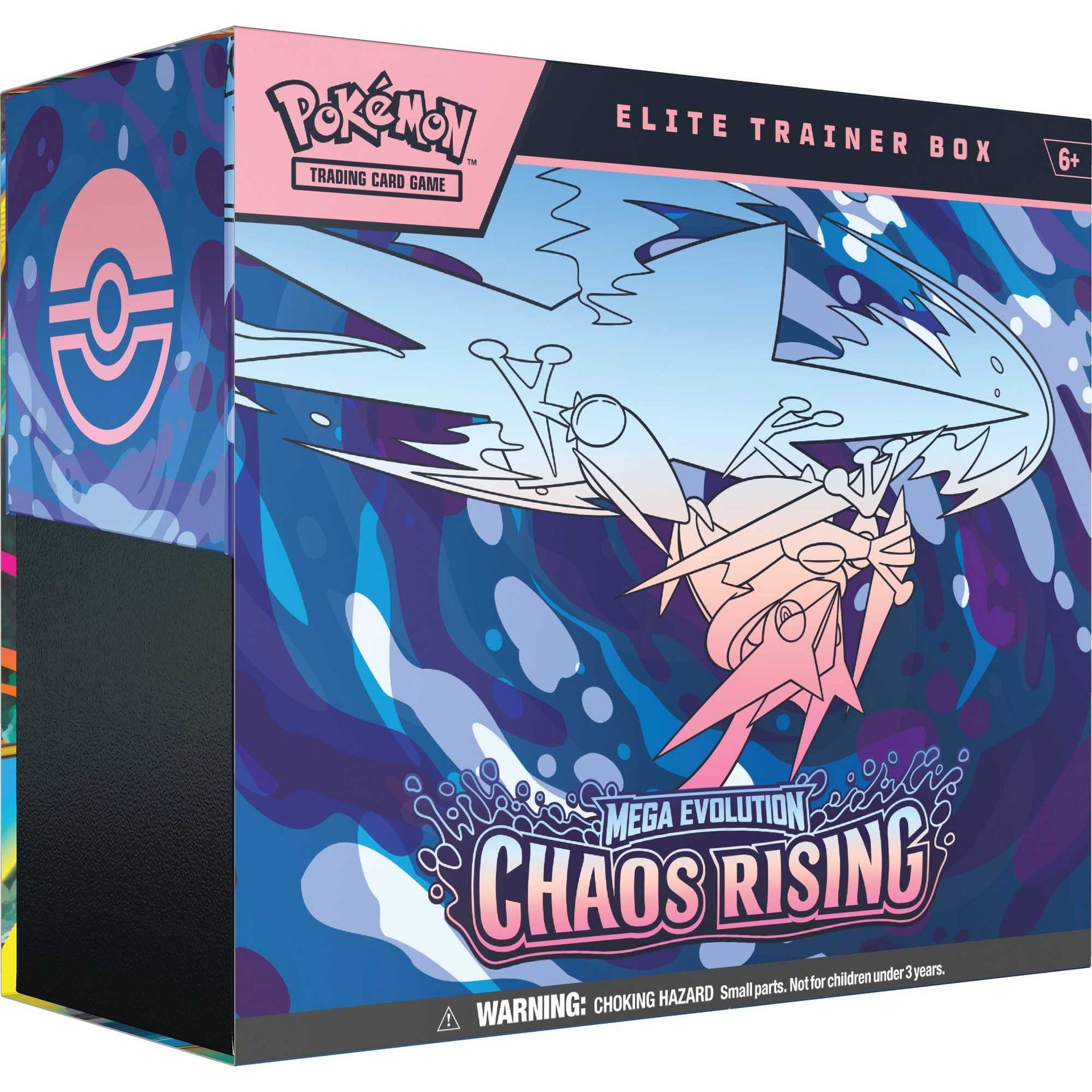 Pokémon TCG: Mega Evolution Chaos Rising - Elite Trainer Box  (1)