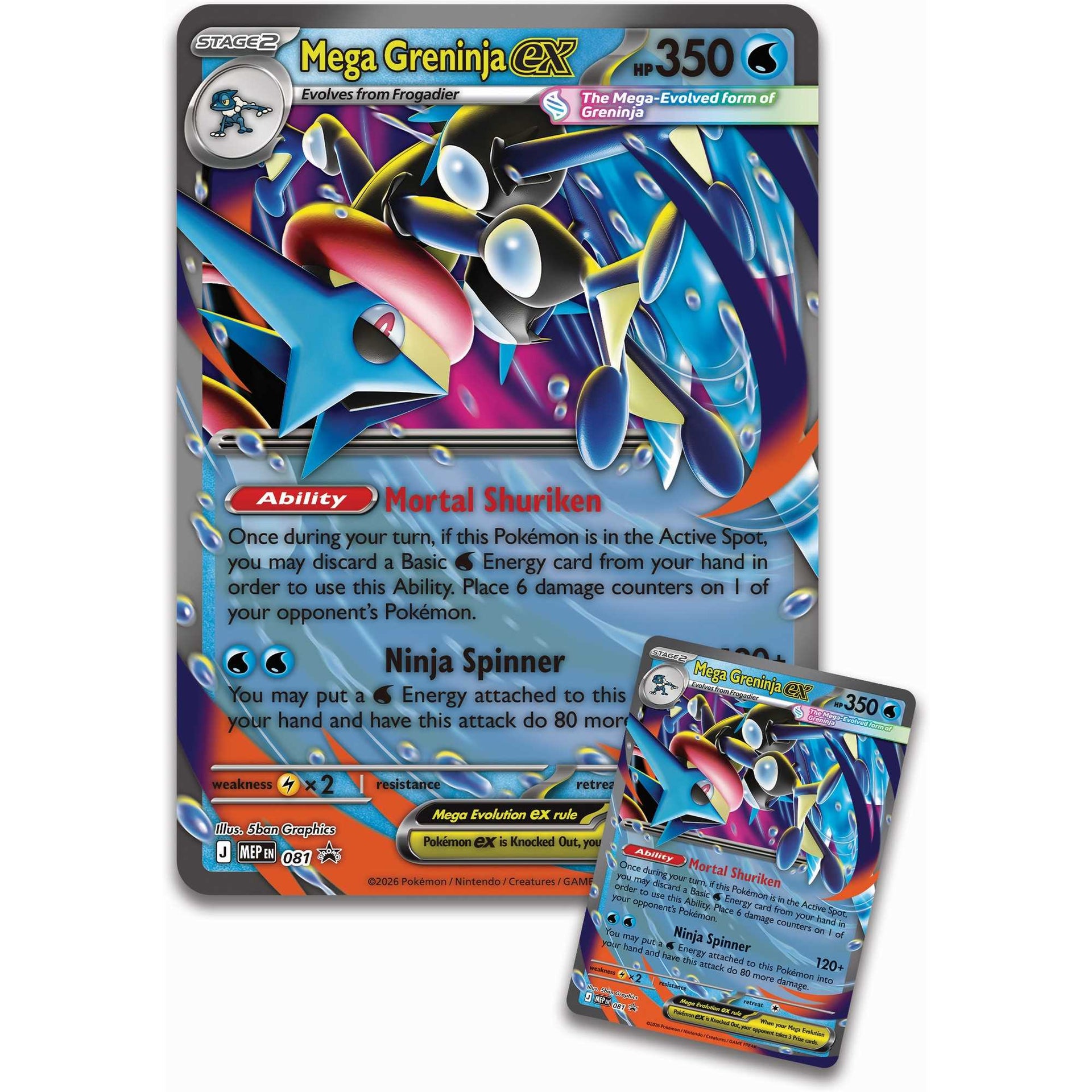 Pokémon TCG: Mega Greninja ex Premium Collection