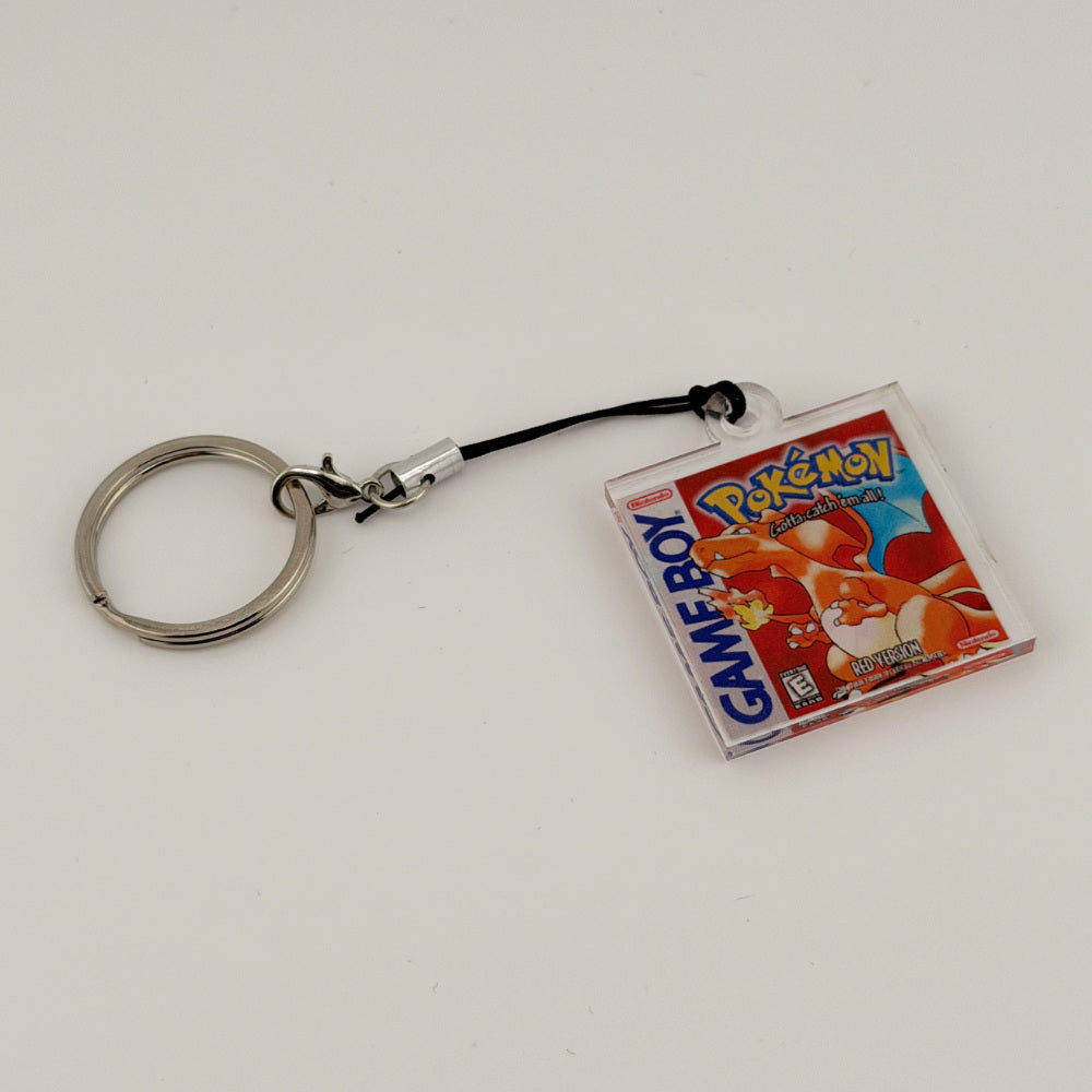 Pokémon Game Boy Art Keyring