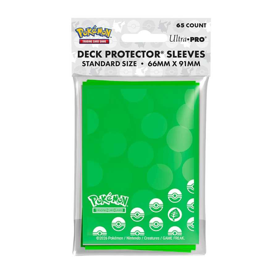 Pokémon Energy Deck Protector Sleeves - Grass Type (65ct)