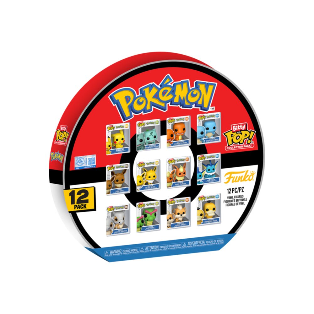 Bitty POP: Pokémon - 12 Piece Multipack - GameOn.games