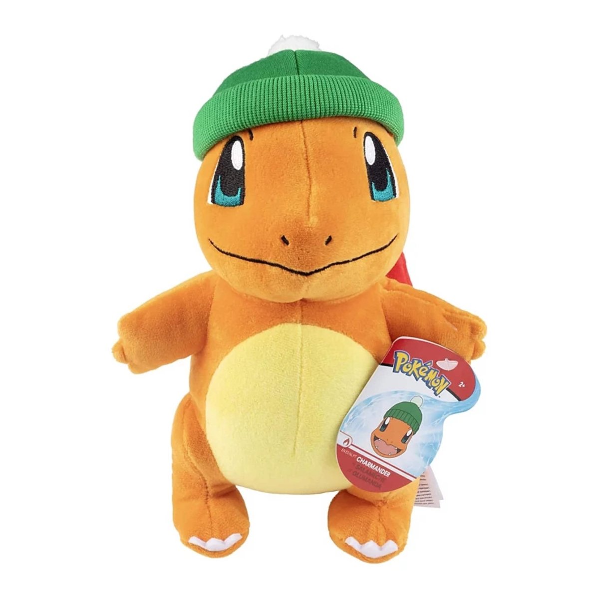 Charmander with Beanie 8" Plush - GameOn.games