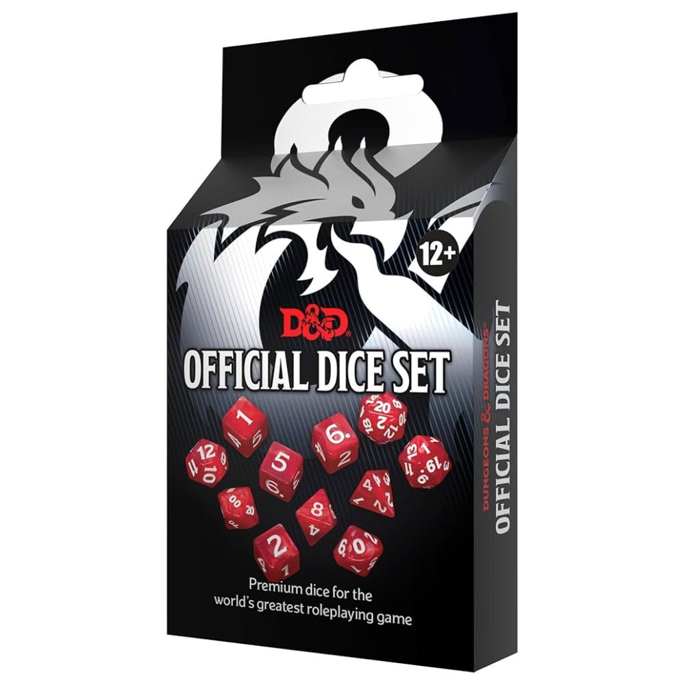 Dungeons & Dragons: Offical Dice Set - GameOn.games
