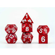 FanRoll: Dragon Storm Silicone Dice Set: Red Dragon Scales - GameOn.games