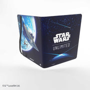 Gamegenic Star Wars: Unlimited 18 - Pocket Album - Card Back Blue - GameOn.games