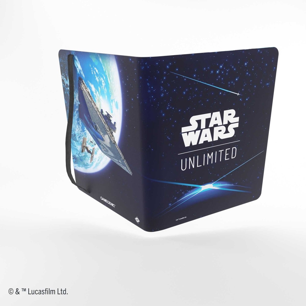 Gamegenic Star Wars: Unlimited 18 - Pocket Album - Card Back Blue - GameOn.games