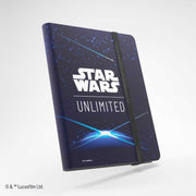 Gamegenic Star Wars: Unlimited 18 - Pocket Album - Card Back Blue - GameOn.games