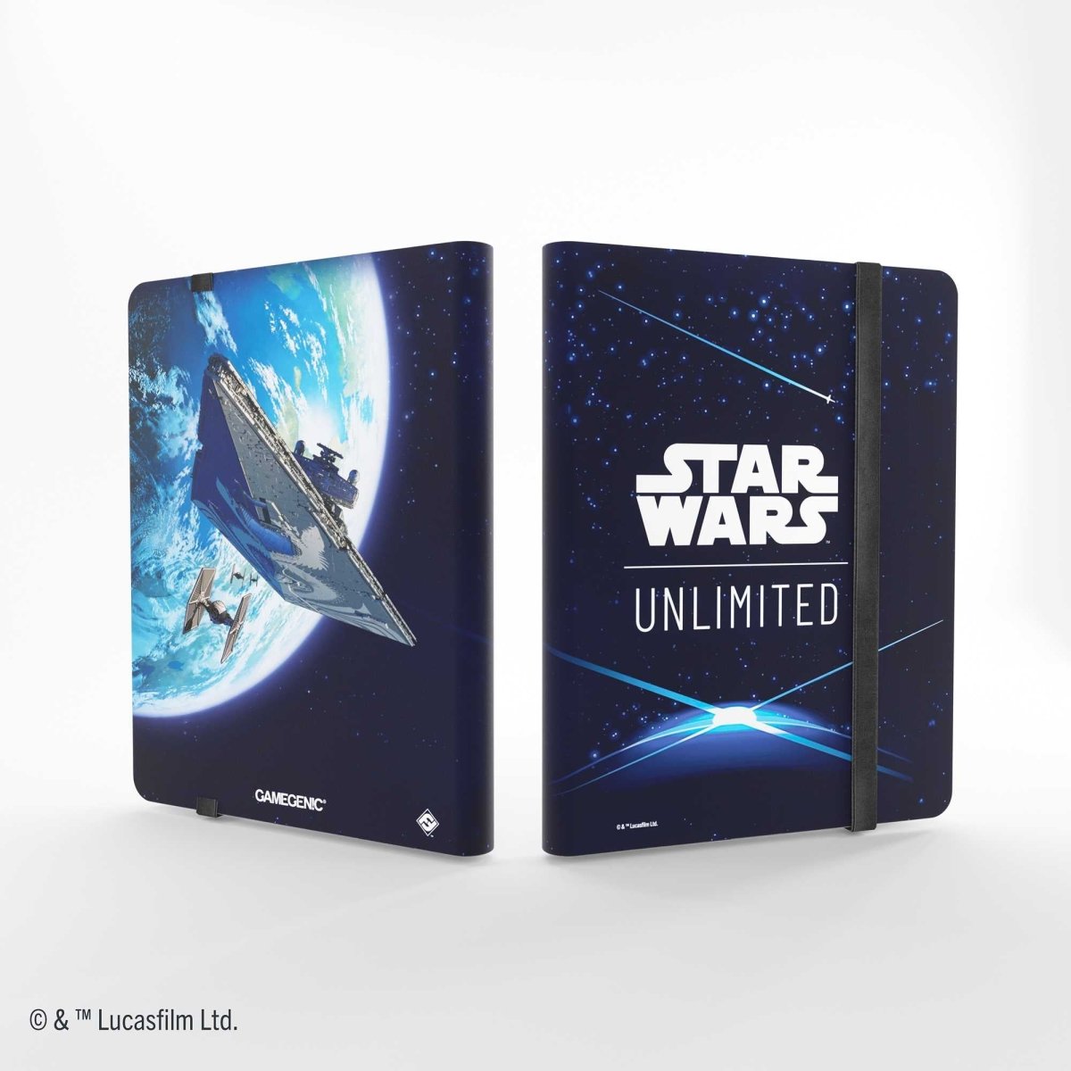 Gamegenic Star Wars: Unlimited 18 - Pocket Album - Card Back Blue - GameOn.games
