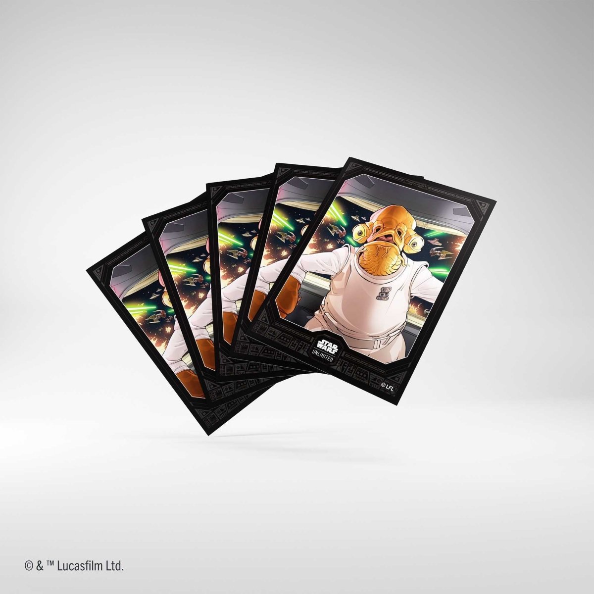 Gamegenic Star Wars: Unlimited Art Sleeves - Admiral Ackbar - GameOn.games
