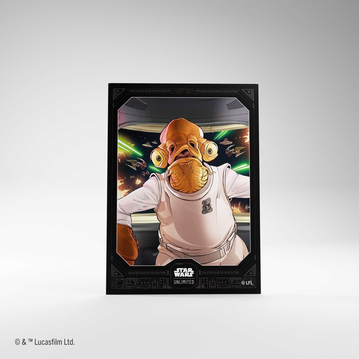 Gamegenic Star Wars: Unlimited Art Sleeves - Admiral Ackbar - GameOn.games