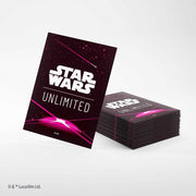 Gamegenic Star Wars: Unlimited Art Sleeves - Card Back Magenta - GameOn.games