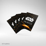 Gamegenic Star Wars: Unlimited Art Sleeves - Card Back Orange - GameOn.games