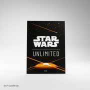 Gamegenic Star Wars: Unlimited Art Sleeves - Card Back Orange - GameOn.games