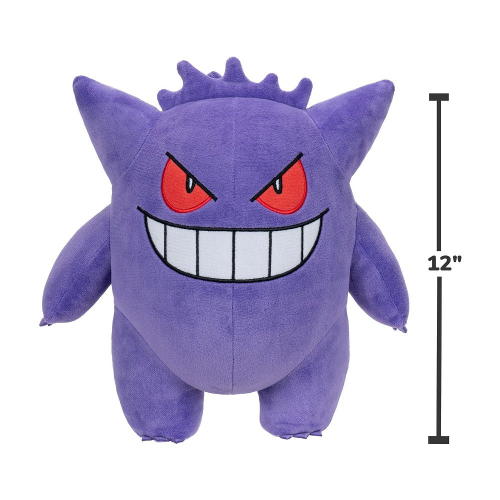 Gengar Plush - 12 Inch - GameOn.games