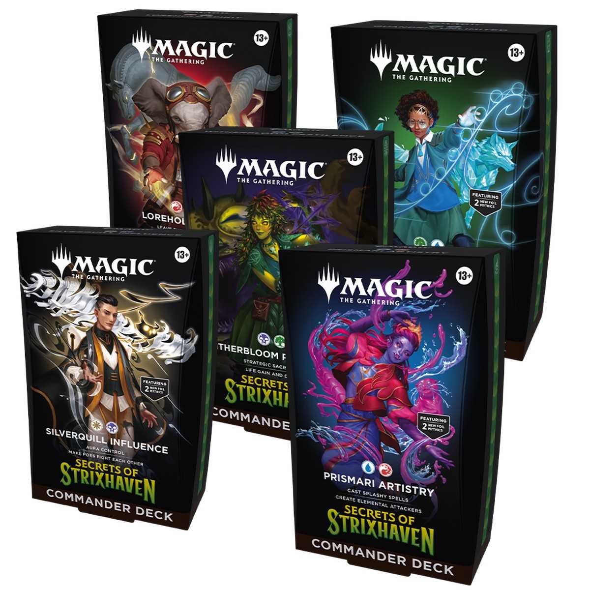 Magic: The Gathering: Secrets of Strixhaven Commander Deck - GameOn.games