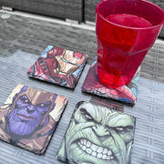 Marvel Slate Coasters - Infinity Set of 4 1 - GameOn.games