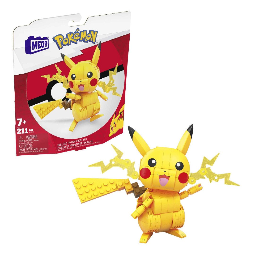 Mega Bloks - Pikachu Building Set - GameOn.games