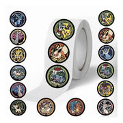 Mini Circle Pokémon Stickers - Roll of 1000 - GameOn.games