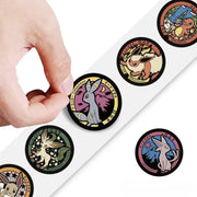 Mini Circle Pokémon Stickers - Roll of 1000 - GameOn.games