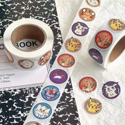Mini Pokémon Stickers - Roll of 500 - GameOn.games