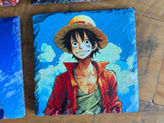 One Piece Slate Coasters - Set of 4 - GameOn.games