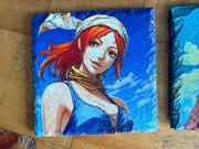 One Piece Slate Coasters - Set of 4 - GameOn.games