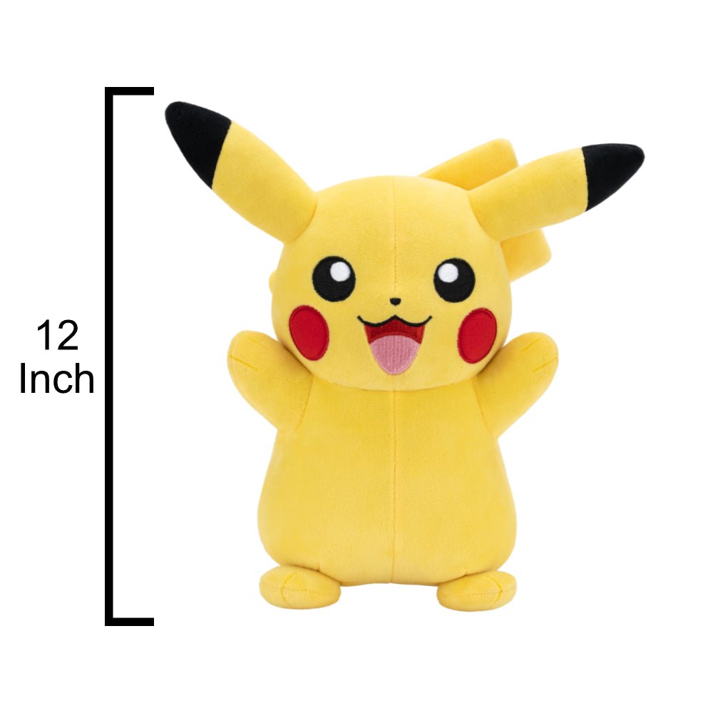 Pikachu 12 inch Plush - GameOn.games