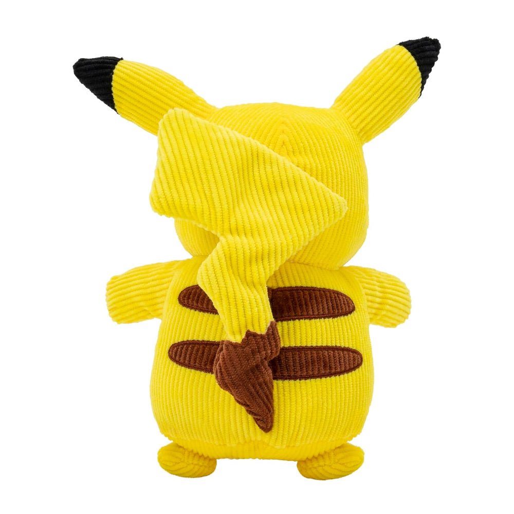 Pikachu Corduroy Plush - 8 inch - GameOn.games