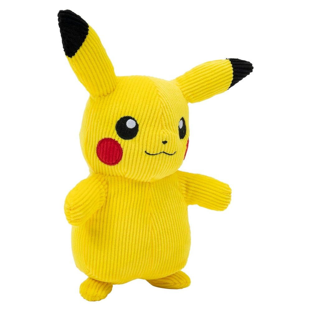 Pikachu Corduroy Plush - 8 inch - GameOn.games