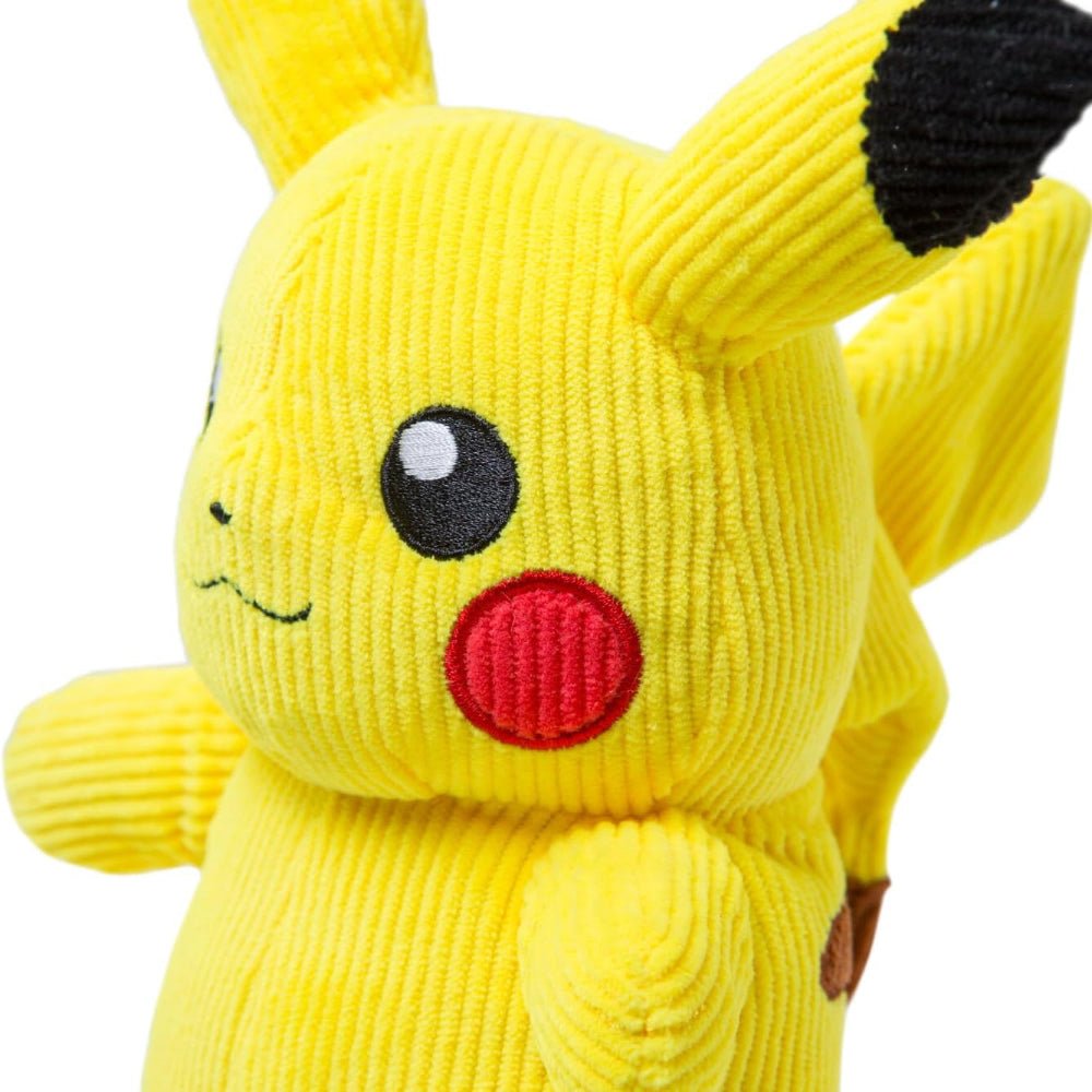 Pikachu Corduroy Plush - 8 inch - GameOn.games