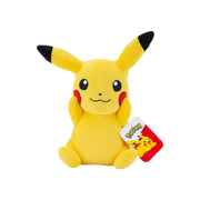 Pikachu Touching Cheeks Plush - 8 Inch - GameOn.games