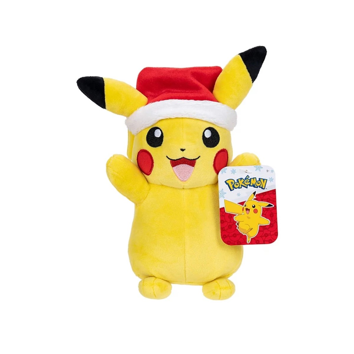 Pikachu with Santa Hat 8" Plush - GameOn.games