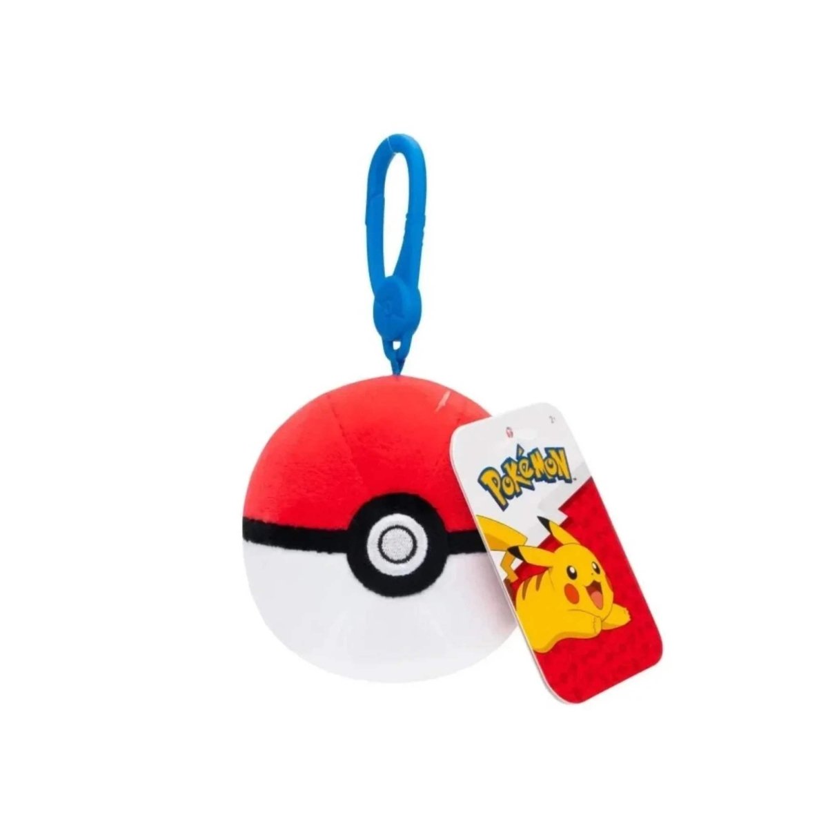 Pokeball - 3.5" Bag Clip Plush - GameOn.games