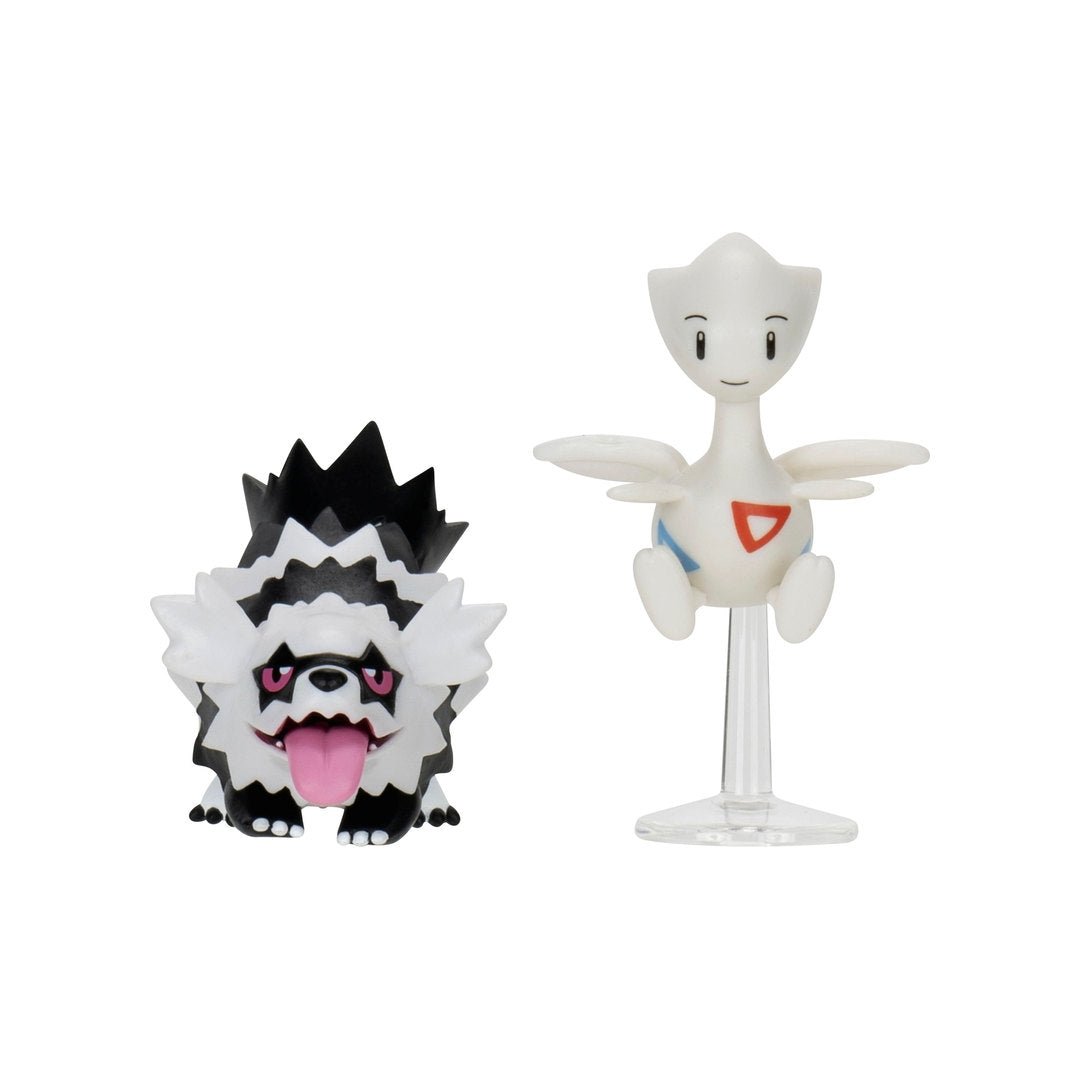 Pokémon 2 - 3" Battle Figure Pack - Galarian Zigzagoon & Togetic - GameOn.games