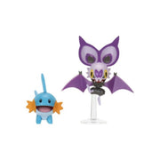 Pokémon 2 - 3" Battle Figure Pack - Mudkip & Noibat - GameOn.games