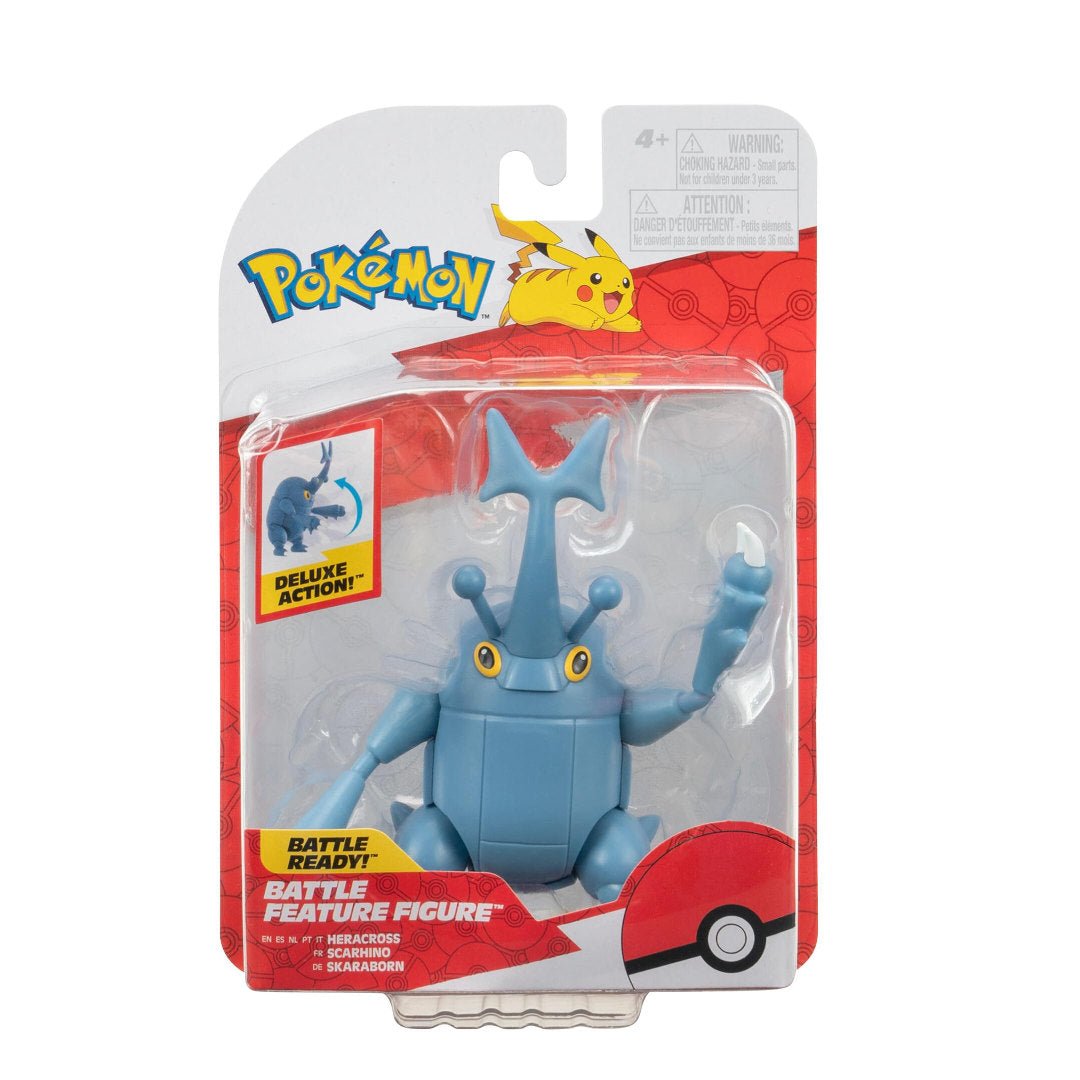 Pokémon Battle Feature Figure - Heracross - GameOn.games