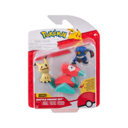 Pokémon Battle Figure 3 Pack - 2 - Inch Mimikyu, Croagunk & 3 - Inch Porygon - GameOn.games
